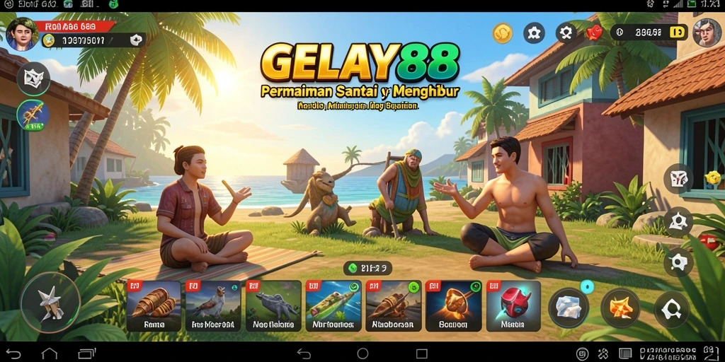 Tampilan menarik dari gameplay GELAY88 yang menyenangkan.