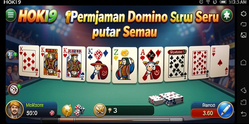 Tampilan gameplay HOKI9 yang menarik dan interaktif.