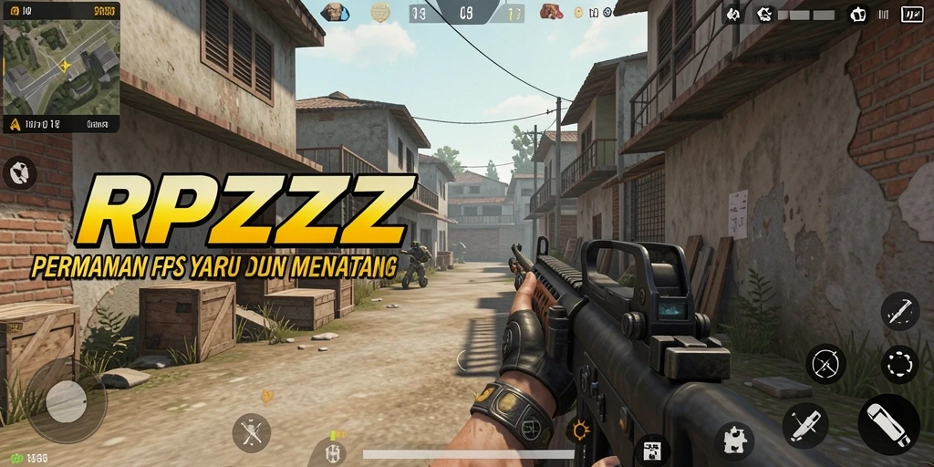 Tampilan gameplay RPZZZ yang menegangkan dan dinamis.