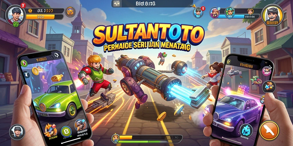 Screenshot gameplay SULTANTOTO yang menunjukkan keseruan aksi arcade.